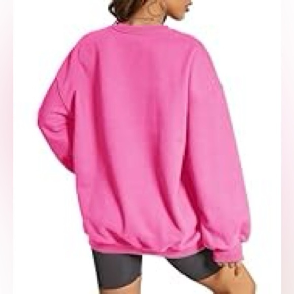 NIB Onlylan Cloud Oversized Sweatshirt For Women Crewneck Pullover Sweatshirt - Picture 1 of 11